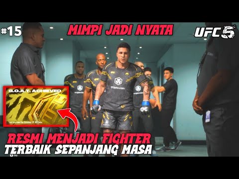 UFC 5 Career Mode ep.15 | G.O.A.T Mimpi Seorang Petarung Jalanan Yang Jadi Kenyataan