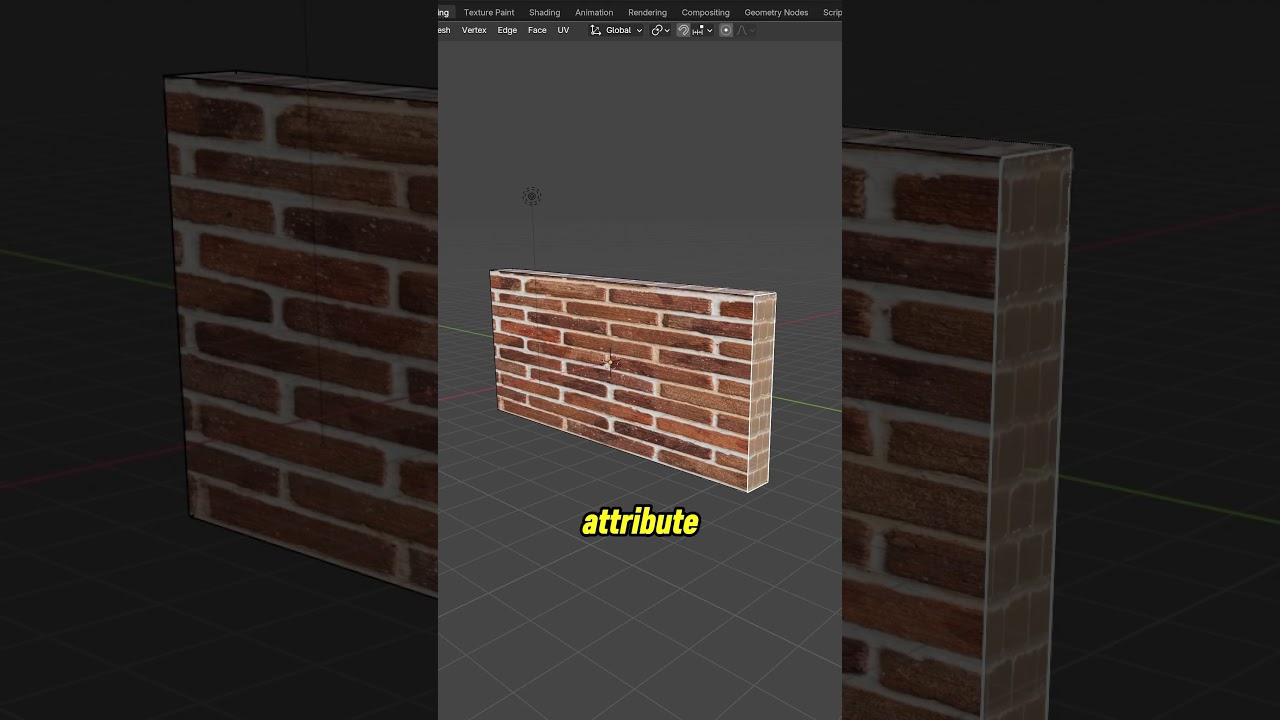 Blender Trick: Fix Texture Stretching When Extruding! 🩹🔥