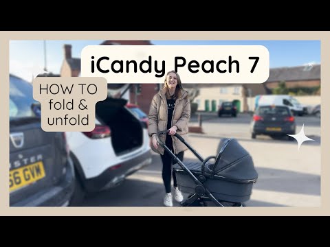 HOW TO fold and unfold iCandy Peach 7 - Full Demo