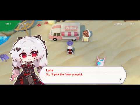 Captain's Ranch Tale - Captain buy ice cream for Luna just like his promise to her.