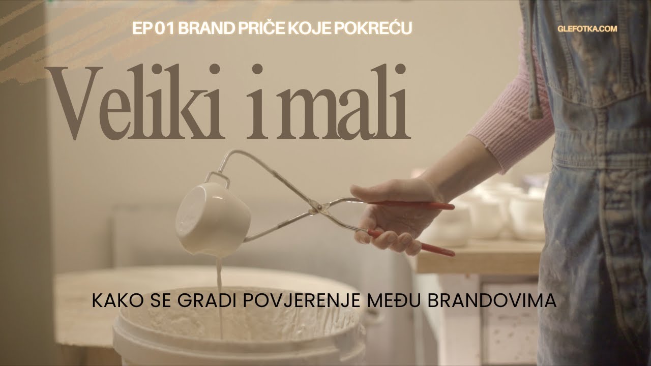 Kad veliki nisu zaboravili početke: suradnja malog keramičkog obrta i velikog branda