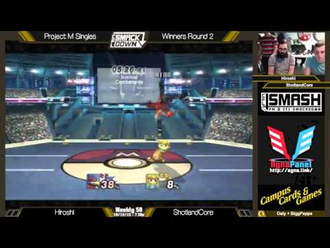 CFL Smackdown 50 Project: M - Winners Round 2 - Hiroshi vs ShotlandCore