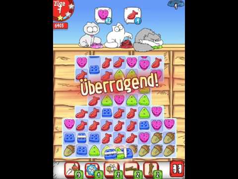 Simons Cat - Crunch Time - Level 203 - No Boosters (by match3news.com)