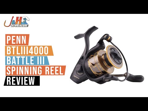 Penn BTLIII4000 Battle III Spinning Reel Review | J&H Tackle