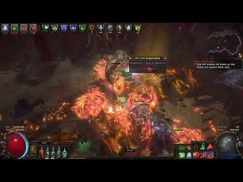 Path of Exile 3.19 SSF Lake of Kalandra - Necromancer Summon Raging Spirit Pit of the Chimera