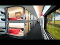 ３Days Across Europe On The World S First Capsule Sleeper Train Netherlands Germany Italy