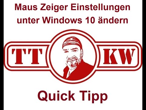 ⚠️Quick-Tipp #16: Maus Zeiger am PC unter Windows 10 einstellen umstellen und Eistellungen ändern