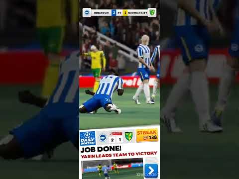 Score Hero 2022 / Daily Match : Brighton - Norwich City