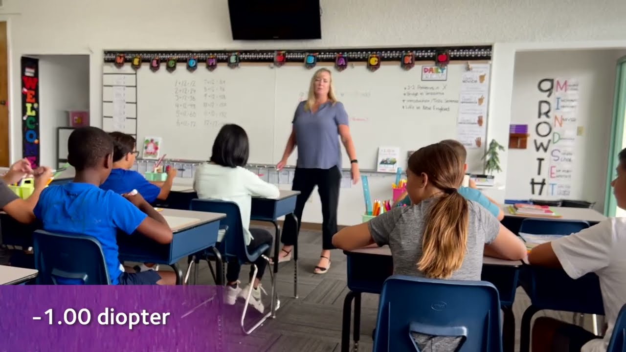 See through your child's eyes — watch the myopia simulation video