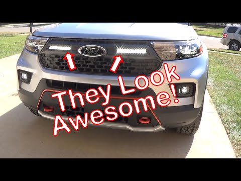 Ford Explorer Timberline - Off-Road Light Installation