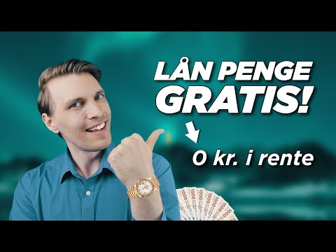 Lån penge gratis i banken og udbetal feriepenge nu (Prøv beregneren: Så mange får du udbetalt)