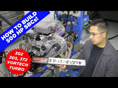 HOW TO BUILD A 500-HP SMALL BLOCK. 302, 305, 372, VORTECH 350 & TURBO TUNE PORT! WHICH ONE IS FOR U?