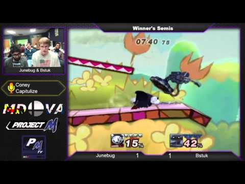SPM01: Singles - Junebug (MetaKnight) vs. Bstuk (Rob)