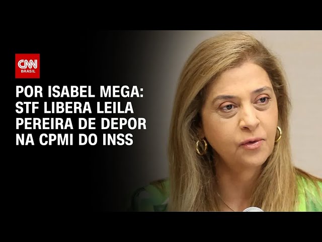 STF libera presidente do Palmeiras de depor em CPMI do INSS | CNN PRIME TIME