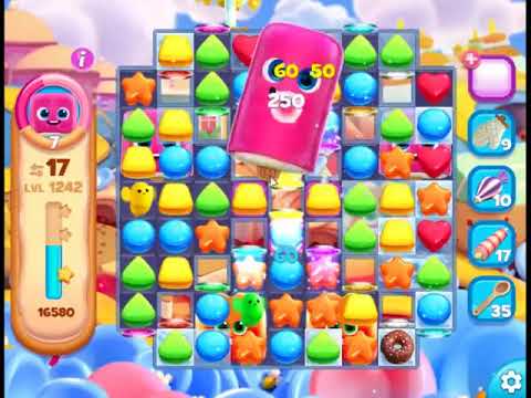 Cookie Jam Blast Level 1242 - NO BOOSTERS 🍪 | SKILLGAMING ✔️