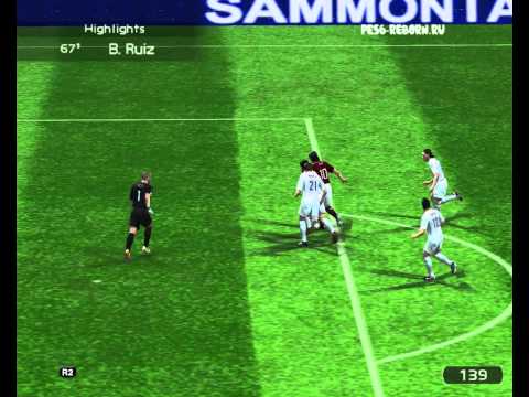 Pes6Reborn. AC Milan - ACF Fiorentina ECT5