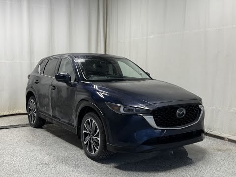 2023 Mazda CX-5 GT AWD in Blue for sale at Park Mazda in Sherwood Park, AB