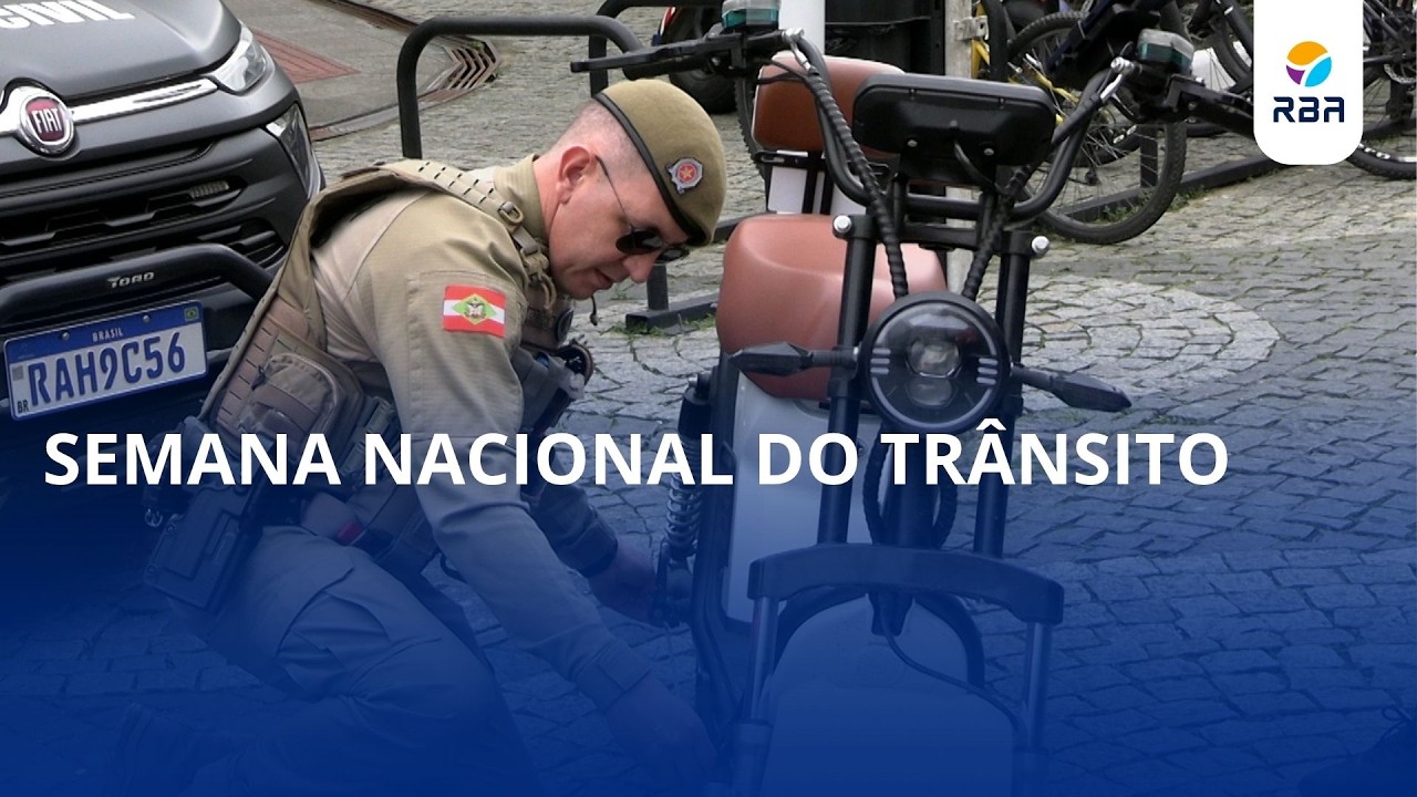Motos elétricas: ação educativa chama atenção para novas regras em Rio do Sul