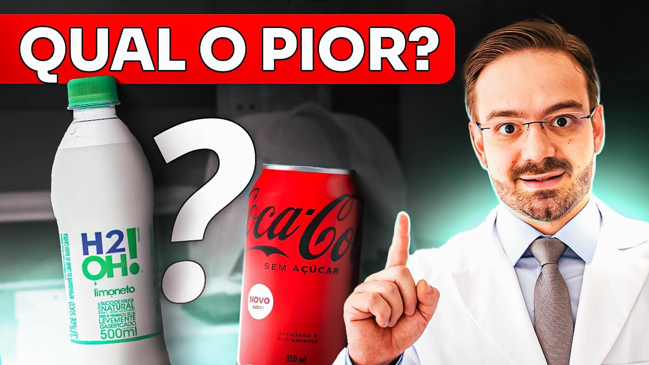Coca Zero X H2OH: Qual Faz Mais Mal?