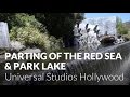 Parting Of The Red Sea Park Lake Studio Tour At Universal Studios Hollywood