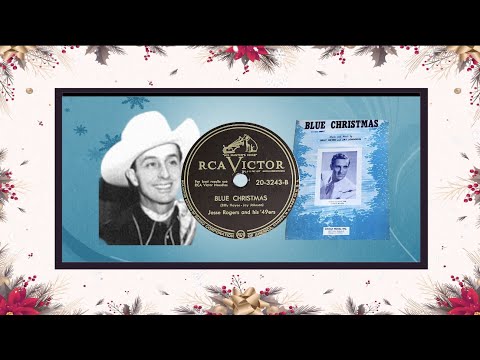 ❄️ "Blue Christmas” by Jesse Rogers and his '49ers 1948
