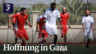 Fußballturnier für amputierte Palästinenser im Gazastreifen