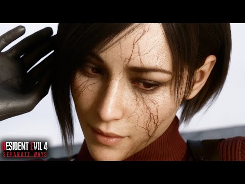 Resident Evil 4 SEPARATE WAYS | ADA infected scene | UHD 60FPS