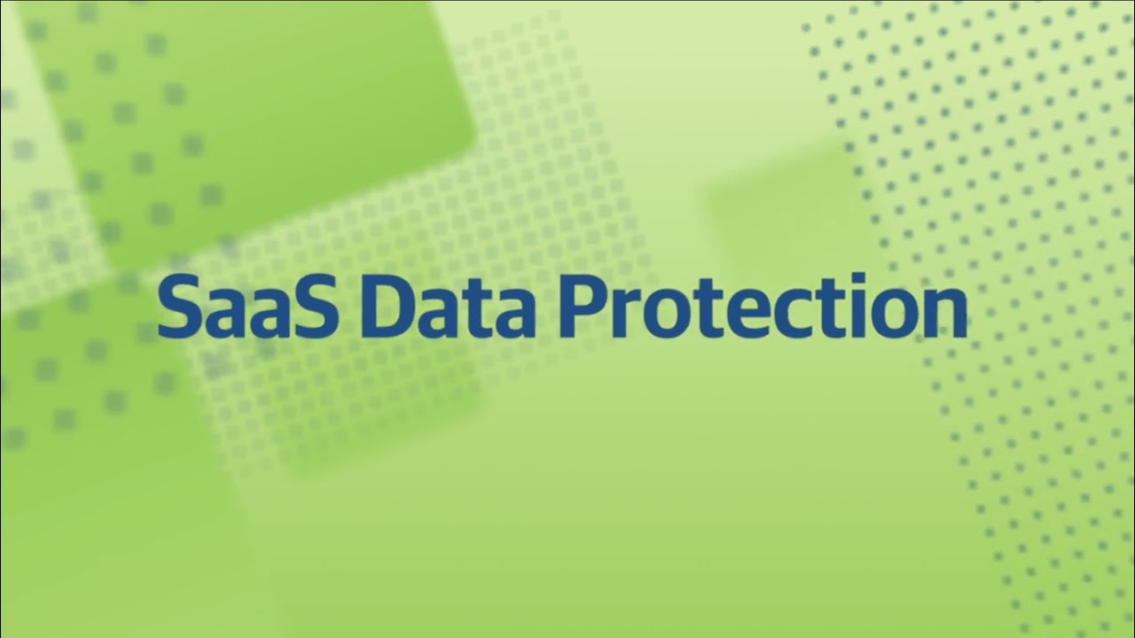 5-min demo: SaaS Data Protection video