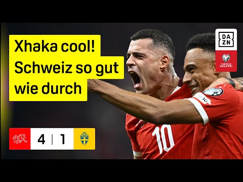 Schweiz - Schweden | European Qualifiers | DAZN Highlights