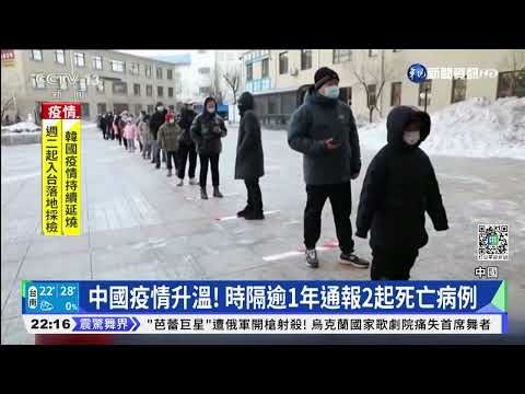 中國疫情升溫! 時隔逾1年通報2起死亡病例