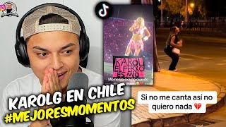 Karol G  - 🌸Concierto en CHILE !! LOS MEJORES MOMENTOS Bichota Impactada (Tiktok)
