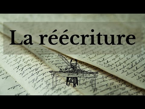 [Conseils d'écriture] La réécriture