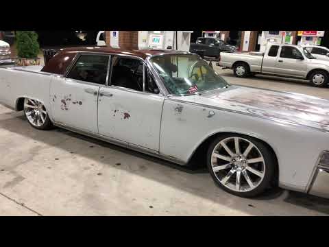 Holley LS Fest in the Turbo Lincoln with Burnout