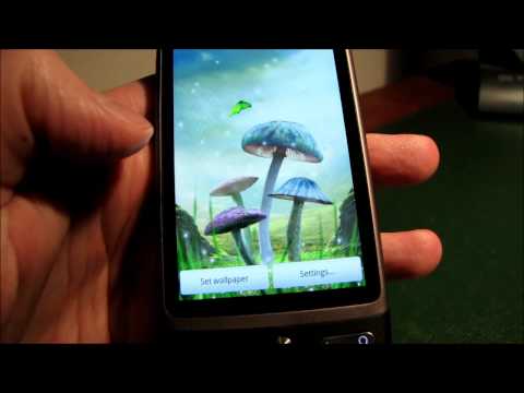 Magic Mushrooms Live Wallpaper Video