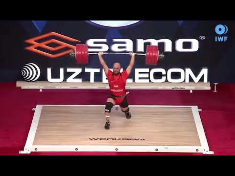 Ruslan Nurudinov (109) 242 kg clean and jerk attempt