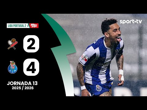 Resumo: Leixões 2-4 FC Porto B - Liga Portugal Meu Super | sport tv