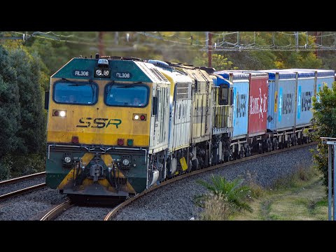 Australian Diesel Lashup | Kelso Flyer | Blaxland & Emu Plains | SSR's: RL306 S311 44204 4532
