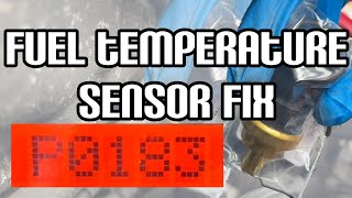 (VW/Audi/Seat)How To Fix Fuel Temperature Sensor (P0183)