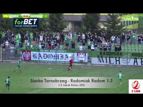 Siarka Tarnobrzeg - Radomiak Radom 1-3 [BRAMKI]