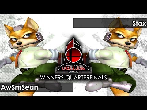 Melee: AwSmSean (Fox) V Stax (Fox) - Obelisk 115 Tournament SSBM