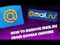 How To Remove 'Mail.ru' Virus From Google Chrome!