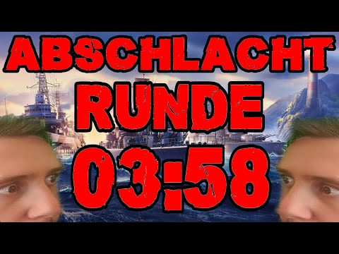 "3:58" Abschlachtrunde *Clausewitz T11 WTF* ⚓️ in World of Warships 🚢 #worldofwarships