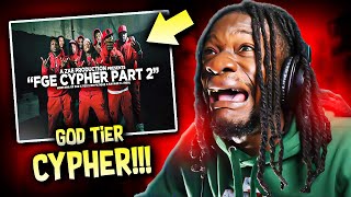 GOD TIER CYPHER! Montana Of 300 x TO3 x $avage x No Fatigue x J Real FGE CYPHER Pt 2  (REACTION)