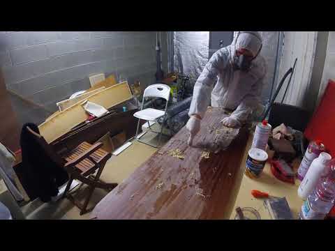Ep. 3  restoring sailboat interiors - cabin door -