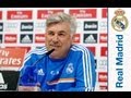 Ancelotti: "Hay que tener cuidado con el Elche, tuvimos la experiencia en Villarreal"
