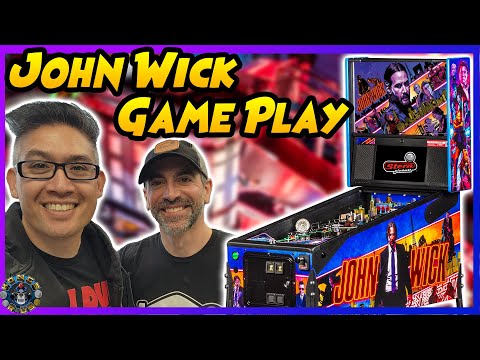 19 Minutes of Raw Game Play | John Wick Premium by Stern Pinball
