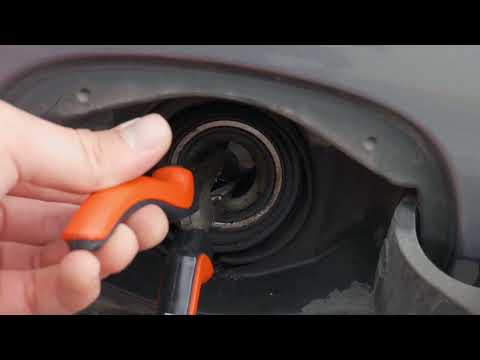 How To Open Ford Gas Tank / Fuel Cap on Uncommon Models