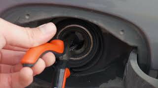 How To Open Ford Gas Tank / Fuel Cap on Uncommon Models