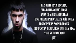 ANUEL AA   NO SE ENAMORA LETRA