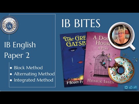 IB English Paper 2 Organisation